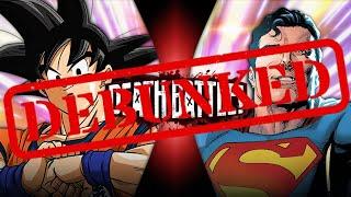 Goku VS Superman #3 (Death Battle) DEBUNKED