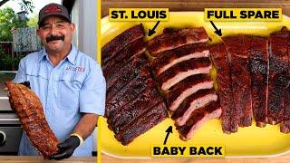 How to GRILL & SMOKE Pork Ribs for Delicious Flavor & Tenderness (Baby Backs, St Louis & Full Spare)