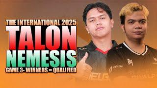 TALON vs NEMESIS - GAME 3 - WATCH PARTY WITH KUKUYS - The International 2025