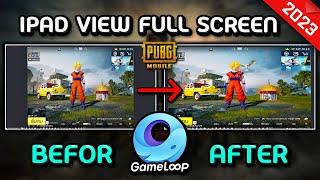 How to Get iPad View PUBG MOBILE Emulator in Full Screen on PC Gameloop (2023)