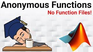 Step-by-Step Guide to Creating Anonymous Functions in MATLAB