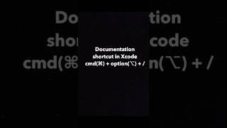 Mastering Documentation in Xcode: A Comprehensive Guide #XcodeDocumentation #DeveloperTools