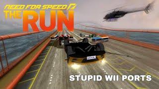 Need for Speed's stupid Wii ports