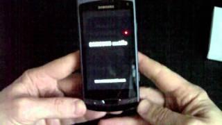 Samsung S8530 Wave II Unboxing & First Boot