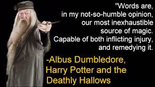 Inexhaustible Source of Magic -Albus Dumbledore, Harry Potter and the Deathly Hallows