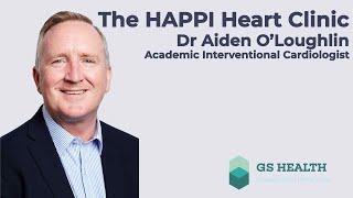 Dr Aiden O'Loughlin talks about heart attack prevention with the HAPPI heart consult
