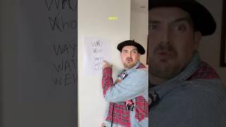 English Makes No Sense: “Why” vs. “Who”