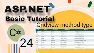 Gridview bind in asp.net c# | GridView Control in ASP.Net  |Asp.net Grid : Bind Database Table |