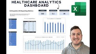 Creating a Healthcare Analytics Dashboard in Excel