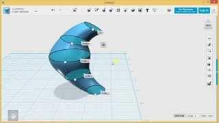 123D Design Tutorial - Advanced 3/3 - Revolve, Sweep, & Loft