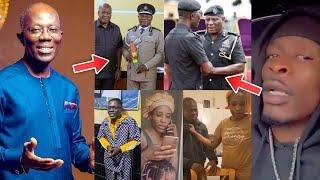 Shatta Wale F!res As Former IGP Dampare Speaks & Belgium Lady Sacked Over F!ght With Ghanaian Mαn