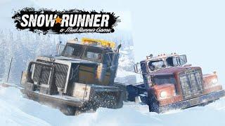 Snowrunner: A look at the White-Western Stars 4964 and Western Star 6900 Twinsteer