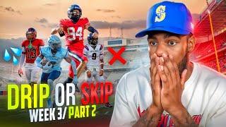 I've NEVER Seen This Before... (Rating My Subscribers Football Drip Week 3 Pt 2)