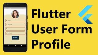 Flutter Tutorial - User Form Profile   Page UI