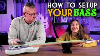 How To Setup Your Bass Guitar ft. Derek Jones (Truss Rod, Radius, Action, Intonation)