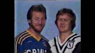 Television newspaper commercial, Ray Price, Tommy Raudonikous, Terry Randall),NSW Rugby League, 1979