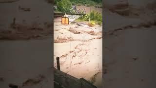 FLOOD IN ST ANTON AM ARLBERG, AUSTRIA, AUGUST 16, 2024