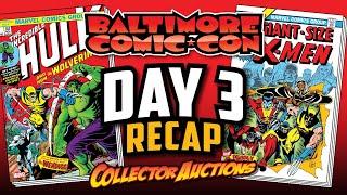 2023 Baltimore Comic Con Day 3 Recap: Ep. 234