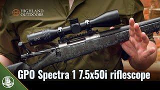 GPO Spectra 1 7.5x50 riflescope