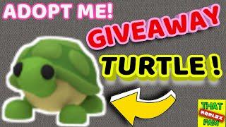 ADOPT ME TURTLE GIVEAWAY ! + COW WINNER #adoptmeturtle #adoptmegiveaway