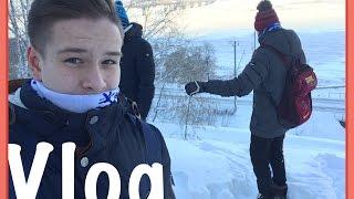 Vlog | Катка На Сноускейте | Строим Трамплин | Закапали Илью