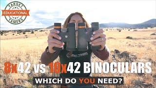 8x42 VS 10x42 Binoculars: Pros & Cons of Each for Hunting, Birding, Safari & Sports