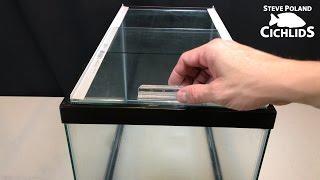 How to Make Sliding Glass Aquarium Lids