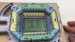 DIY Miniature Seoul Soccer Stadium ~ Super 3D Puzzle