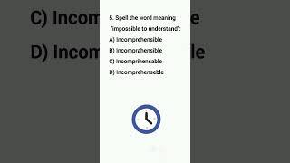 Can You Spell These Difficult English Words? | Spelling Challenge Quiz!”️ #spellingtests