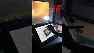 Watch me make Kamvas 13 unboxing thumbnail #kamvas13 #huiontablet #digitalart #artbymariak #mariart