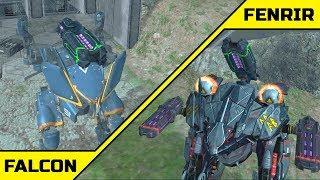 Falcon (Traditionalist) vs Fenrir ::: War Robots