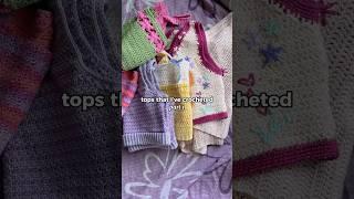 my crochet top collection. part 1. #crochettops #crochetting