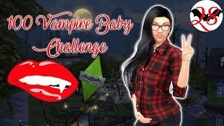 100 VAMPIRE BABY CHALLENGE | The Sims 4 | NEW BABY - Ep. 28