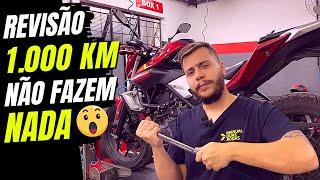 Revisão 1000 km - NÃO FAZEM NADA NA SUA MOTO?