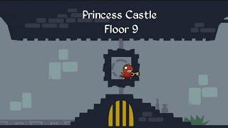 Tricky Castle: Princess Castle Floor 9 | Walkthrough Level 81-90