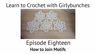 Joining Crochet Motifs Tutorial | Girlybunches