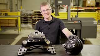 Replacing a Competitor Caliper with a Meritor Caliper