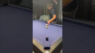 How to make a curve shot in pool #billiards #tips #pooltips  #learning