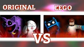 Poppy Playtime Chapter 3 Lego vs Original Summary