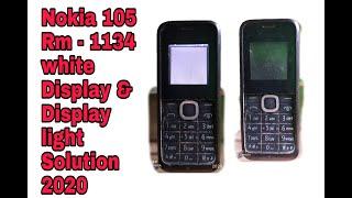 Nokia 105 rm-1134 white Display/Display light Solution 2020/Jumpering Process