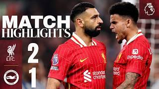 Highlights: Salah STUNNER Completes Quick-Fire Comeback! | Liverpool 2-1 Brighton