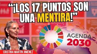 CRISTINA MARTÍN JIMÉNEZ contra la MENTIRA de la AGENDA 2030: “Expulsan al que no piensa igual”