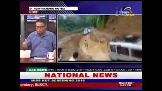 Worst National Highway NH-37 (Imphal-Jiribam) Manung Hutna 03 October 2016