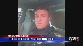 Sheffield Police Sgt. Nick Risner fighting for his life after being shot in the line of duty