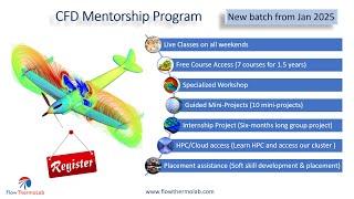 CFD Industry-ready Mentorship Program | Comprehensive training program with an internship project