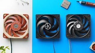 Noctua vs. Arctic, Nidec - Ultimate 120mm Fan Re-match!