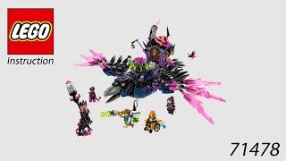 LEGO Instruction - DREAMZzz  - 71478 - The Never Witch's Midnight Raven