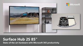 Microsoft Surface Hub 2S 85" | Designed for Strong Person-to-Person and Team Connection