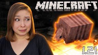 ИЩЕМ БРОНЕНОСЦА И УЛУЧШАЕМ БАЗУ! [Прохождение Выживание в Minecraft 1.21] №5