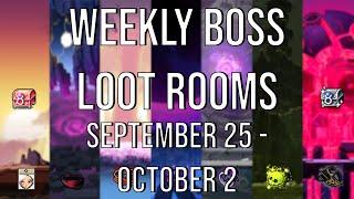 [GMS Kronos] Weekly Boss Loot Rooms (September 25-October 2)